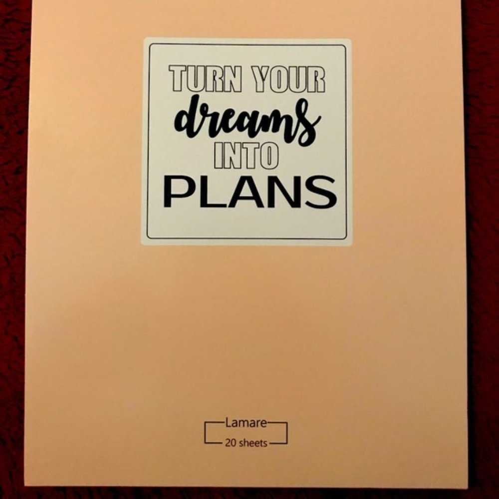 Sticker Book! Turn Your Dreams Into Plans